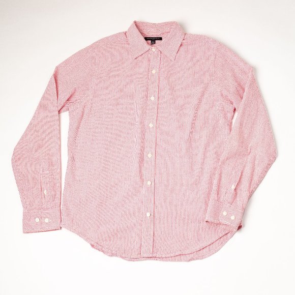 💥 BANANA REPUBLIC 100% Cotton Long Sleeve Shirt L - Picture 3 of 5